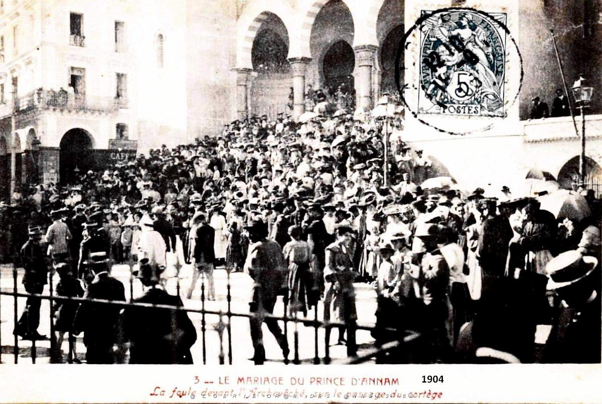 Alger - Archeveche - Mariage du Prince d'Annam 1904.jpg